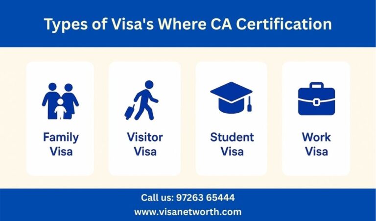 CA & Valuation Services for NRI Visa